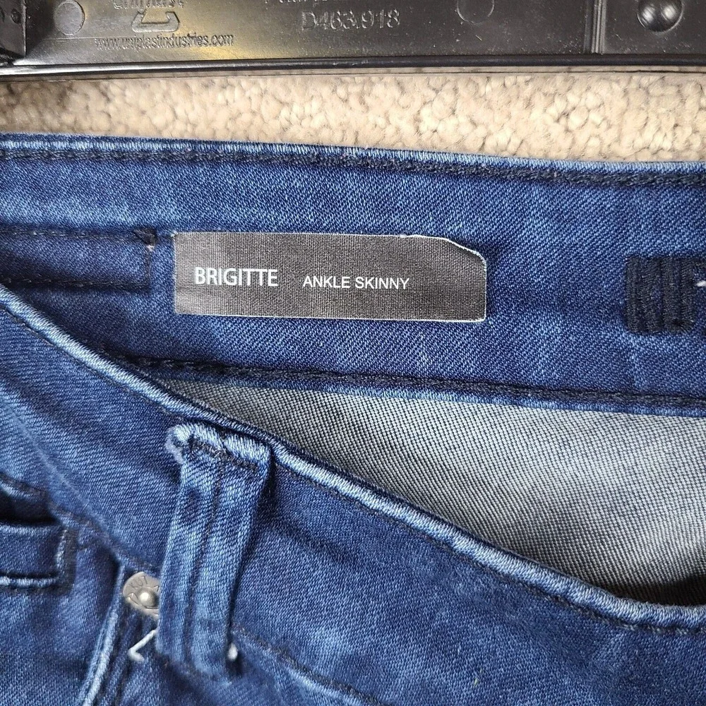 Kut From The Kloth Jeans Womens 2 Blue Brigitte Ankle‎ Skinny Dark Wash Stretch